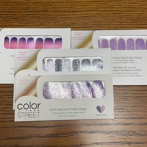 Mediterranean lavender color street